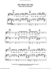 Cover icon of She Makes My Day sheet music for voice, piano or guitar by Robert Palmer, intermediate skill level