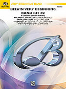Cover icon of Belwin Very Beginning Band Kit #2 (COMPLETE) sheet music for concert band by Jean Sibelius, Paul Cook, Jack Bullock, Lew Davison and Jerry Burns, beginner skill level
