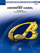 Cover icon of Coventry Carol, Fantasy on sheet music for string orchestra (full score) by Anonymous and Jerry Brubaker, easy/intermediate skill level