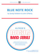 Cover icon of Blue Note Rock sheet music for concert band (full score) by Sandy Feldstein, beginner skill level