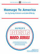Cover icon of Homage to America (COMPLETE) sheet music for concert band by Anonymous, beginner skill level