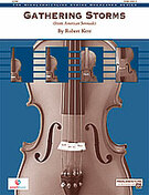 Cover icon of Gathering Storms sheet music for string orchestra (full score) by Robert Kerr, intermediate skill level