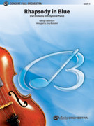 Cover icon of Rhapsody in Blue sheet music for full orchestra (full score) by George Gershwin and Jerry Brubaker, classical score, advanced skill level