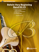 Cover icon of Belwin Very Beginning Band Kit #3 (COMPLETE) sheet music for concert band by Jack Bullock, Paul Cook, Lew Davison and Jerry Burns, beginner skill level