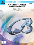 Cover icon of Ancient Aires and Dances (COMPLETE) sheet music for concert band by Ottorino Respighi and Jerry Brubaker, classical score, easy/intermediate skill level