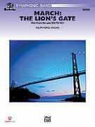 Cover icon of March: The Lion's Gate (COMPLETE) sheet music for concert band by Ralph Ford, classical score, intermediate skill level
