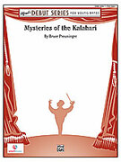 Cover icon of Mysteries of the Kalahari sheet music for concert band (full score) by Bruce Preuninger, beginner skill level