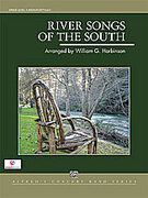 Cover icon of River Songs of the South sheet music for concert band (full score) by William G. Harbinson, intermediate skill level