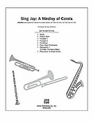 Cover icon of Sing Joy: A Medley of Carols (COMPLETE) sheet music for Choral Pax by Anonymous and Jay Althouse, easy/intermediate skill level