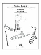 Festival Sanctus (COMPLETE) for Choral Pax - john leavitt flute sheet music