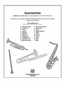 Summertime, from the musical Porgy and Bess (COMPLETE) for Choral Pax - dubose heyward flute sheet music