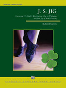 Cover icon of J.S. Jig sheet music for concert band (full score) by Brant Karrick, intermediate skill level