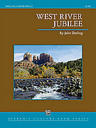 Cover icon of West River Jubilee sheet music for concert band (full score) by John Darling, intermediate skill level