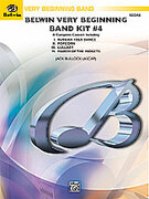 Cover icon of Belwin Very Beginning Band Kit #4 (COMPLETE) sheet music for concert band by Jack Bullock, beginner skill level