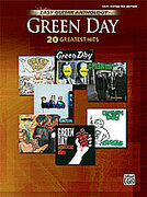 Cover icon of Jaded sheet music for guitar solo by Green Day, easy skill level