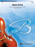 Cover icon of Open Arms sheet music for string orchestra (full score) by Jonathan Cain, Steve Perry and Journey, classical wedding score, intermediate skill level