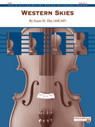Cover icon of Western Skies sheet music for string orchestra (full score) by Susan H. Day, easy/intermediate skill level