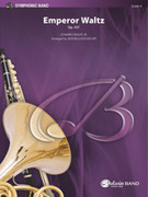 Cover icon of Emperor Waltz, Op. 437 (COMPLETE) sheet music for concert band by Johann Strauss and Jack Bullock, classical score, intermediate skill level