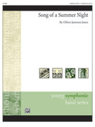 Cover icon of Song of a Summer Night (COMPLETE) sheet music for concert band by Clifton Jameson Jones, easy skill level