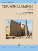 Cover icon of Triumphal March sheet music for concert band (full score) by Giuseppe Verdi and Douglas A. Richard, classical score, intermediate/advanced skill level