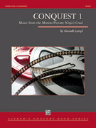 Cover icon of Conquest 1 sheet music for concert band (full score) by Kenneth Lampl, advanced skill level