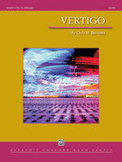 Cover icon of Vertigo sheet music for concert band (full score) by Chris M. Bernotas, intermediate skill level