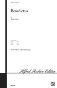 Cover icon of Benedictus sheet music for choir (SSAA: soprano, alto) by Brian Lewis, intermediate skill level