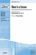 Cover icon of There Is a Season sheet music for choir (SAB: soprano, alto, bass) by Greg Gilpin, intermediate skill level