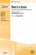 Cover icon of There Is a Season sheet music for choir (2-Part) by Greg Gilpin, intermediate skill level