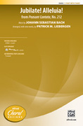 Cover icon of Jubilate! Alleluia! sheet music for choir (2-Part) by Johann Sebastian Bach and Patrick Liebergen, intermediate skill level