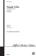Cover icon of Simple Gifts sheet music for choir (SAB: soprano, alto, bass) by Anonymous, intermediate skill level