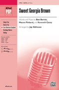 Cover icon of Sweet Georgia Brown sheet music for choir (SATB: soprano, alto, tenor, bass) by Ben Bernie, Maceo Pinkard, Kenneth Casey and Jay Althouse, intermediate skill level