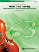Cover icon of Prime Time Tuesday sheet music for full orchestra (full score) by Anonymous and Victor Lpez, intermediate skill level