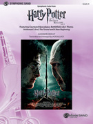 Cover icon of Harry Potter and the Deathly Hallows, Part 2, Symphonic Suite from sheet music for concert band (full score) by Alexandre Desplat and Jack Bullock, intermediate skill level