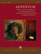 Cover icon of Adventum sheet music for concert band (full score) by Anonymous and Jared Barnes, easy/intermediate skill level