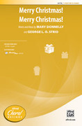 Cover icon of Merry Christmas! Merry Christmas! sheet music for choir (2-Part) by Mary Donnelly and George L.O. Strid, intermediate skill level