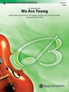 Cover icon of We Are Young sheet music for string orchestra (full score) by Nate Ruess, Jeff Bhasker and Fun, intermediate skill level