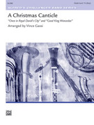 Cover icon of A Christmas Canticle (COMPLETE) sheet music for concert band by Anonymous, intermediate skill level