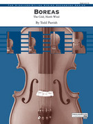 Cover icon of Boreas sheet music for string orchestra (full score) by Todd Parrish, intermediate skill level