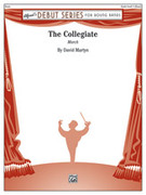 Cover icon of The Collegiate sheet music for concert band (full score) by David Martyn, intermediate skill level