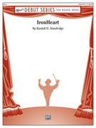 Cover icon of IronHeart sheet music for concert band (full score) by Randall D. Standridge, intermediate skill level