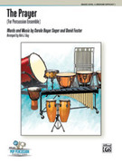 The Prayer for percussions (full score) - pop percussions sheet music