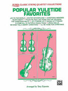 Cover icon of Popular Yuletide Favorites (COMPLETE) sheet music for string quartet by Anonymous and Tony Esposito, easy/intermediate skill level