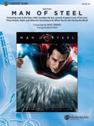 Cover icon of Man of Steel, Suite from (COMPLETE) sheet music for concert band by Hans Zimmer, intermediate skill level