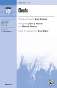 Cover icon of Clouds (SAB) sheet music for choir by Zach Sobiech and Greg Gilpin, intermediate skill level