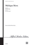Cover icon of Michigan Morn sheet music for choir (SATB: soprano, alto, tenor, bass) by Anonymous, intermediate skill level