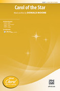 Cover icon of Carol of the Star sheet music for choir (2-Part) by Donald Moore, intermediate skill level