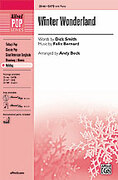 Cover icon of Winter Wonderland sheet music for choir (SATB: soprano, alto, tenor, bass) by Felix Bernard, intermediate skill level