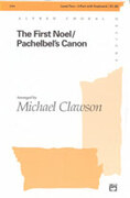 Cover icon of The First Noel / Pachelbel's Canon sheet music for choir (2-Part) by Anonymous, intermediate skill level