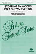 Cover icon of Stopping by Woods on a Snowy Evening sheet music for choir (Unison or 2-Part) by Kistler, intermediate skill level